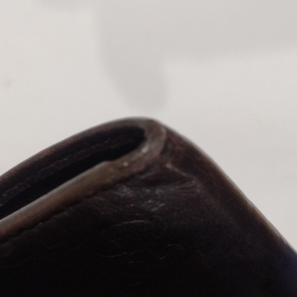 Gucci Leather Brown and Gold 6 Keys Case Holder Guccissima - Women's Accessory - Picture 8 of 12